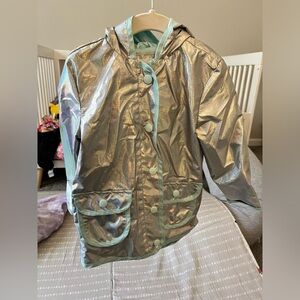 Cat & Jack toddler girls rain jacket. Size 3T